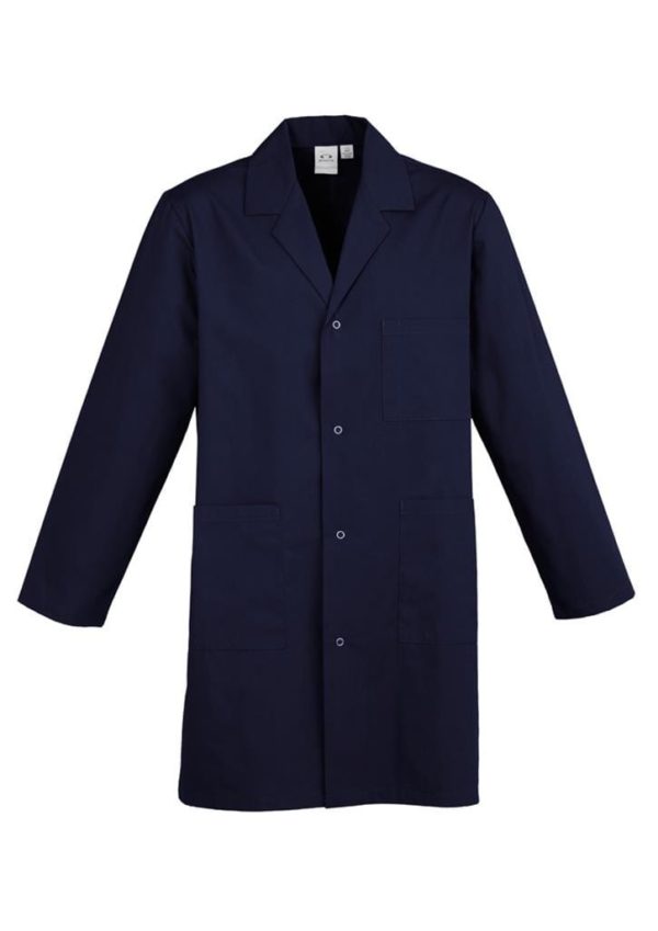 Unisex Classic Lab Coat Navy