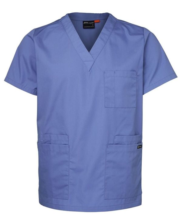 Unisex Scrubs Top light blue