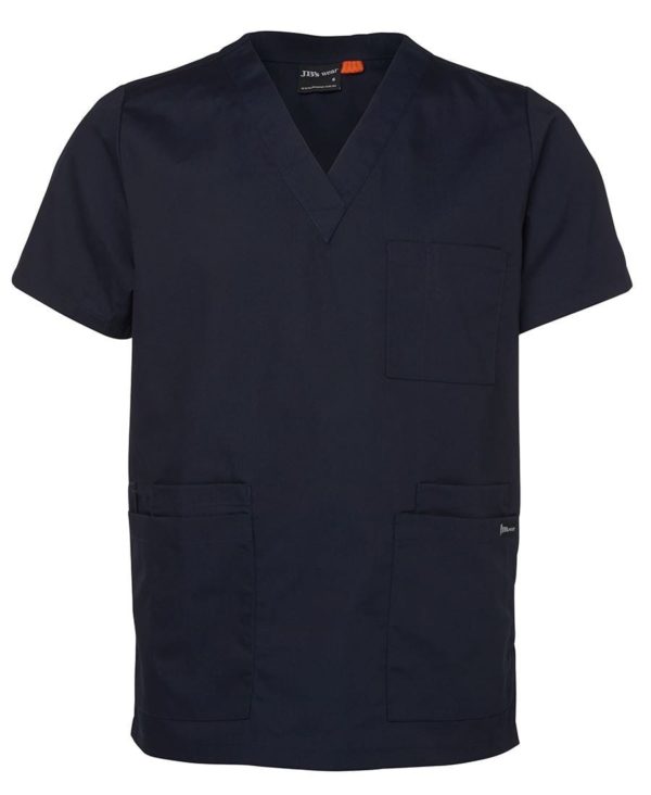 Unisex Scrubs Top navy