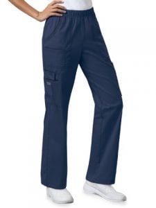 Premium Workwear Womens Pull On Scrubs Pant Navy