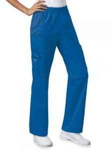 Premium Workwear Womens Pull On Scrubs Pant Royal