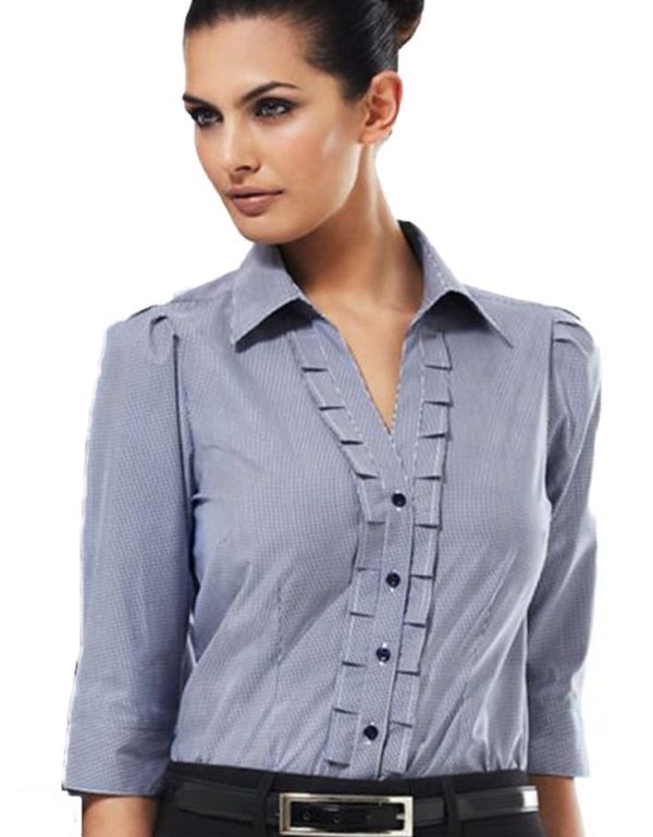 Ladies Edge 3/4 Sleeve Shirt Worn