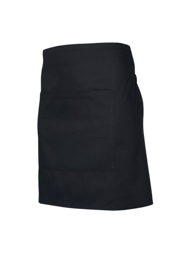 Short Waisted Apron Black