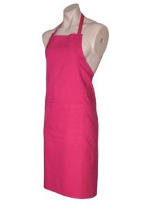 Bib Apron Fuchsia