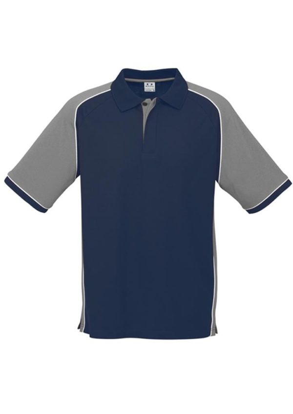 Nitro Uinisex Polo Navy/Grey/White