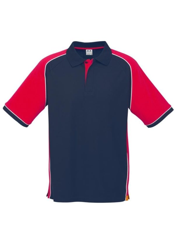 Nitro Uinisex Polo Navy/Red/White