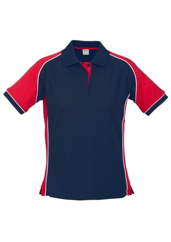 Nitro Ladies Polo Navy/Red/White