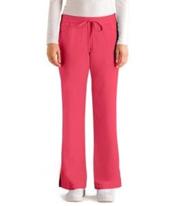 5 Pocket Drawstring Scrub Pant Papaya