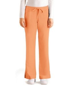 5 Pocket Drawstring Scrub Pant Citrus