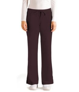 5 Pocket Drawstring Scrub Pant Truffle