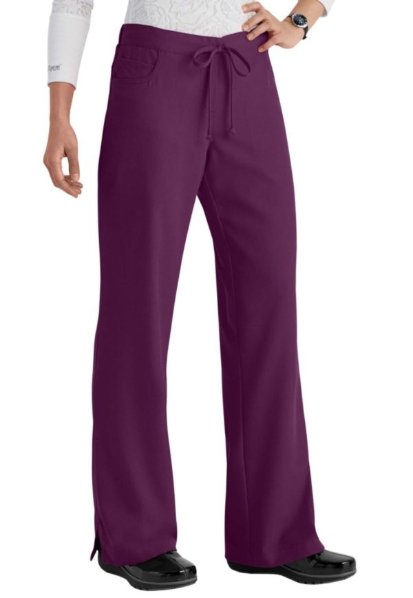 5 Pocket Drawstring Scrub Pant Romance