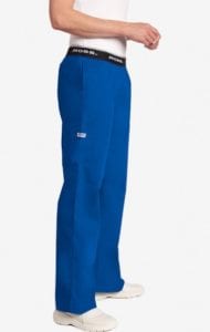 Boot Cut Flip Flap Scrub Pant Royal