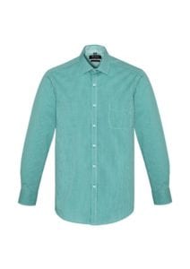 Newport Mens Long Sleeve Shirt Eden Green