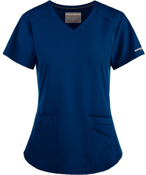 Vitality Scrub Top New Royal