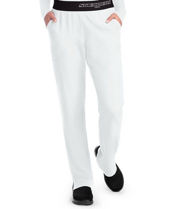 Vitality Scrub Pant White