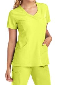 Reliance Scrub Top Sunny Lime