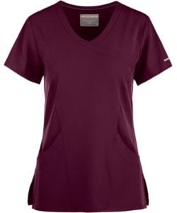 Reliance Scrub Top Wine