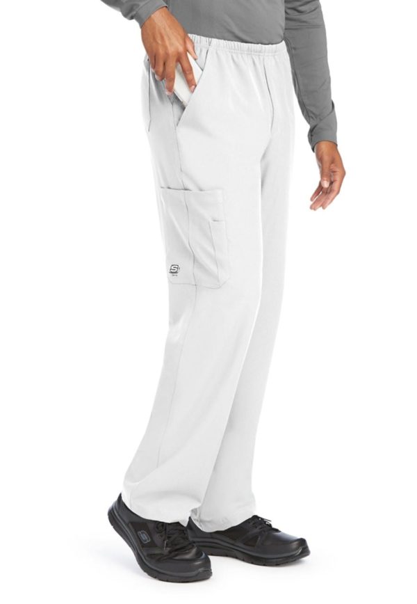 Structure Scrub Pant White