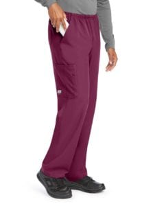 Structure Scrub Pant Wine