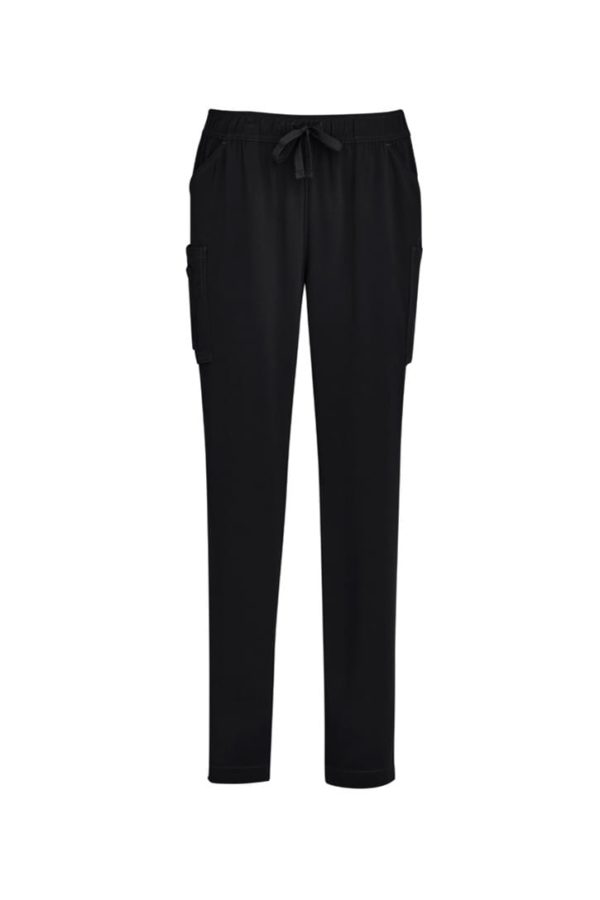 Women's Slim Leg Scrub Pant Black